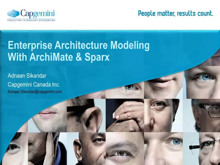 enterprise architecture modeling with archimate sparx