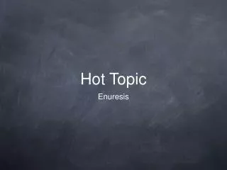 Hot Topic