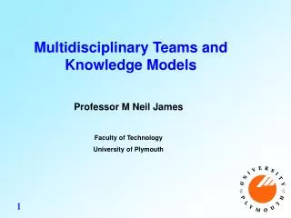 Multidisciplinary Teams and Knowledge Models