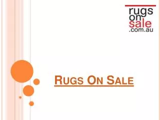 Rugs On Sale