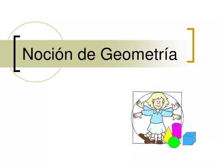 noci n de geometr a