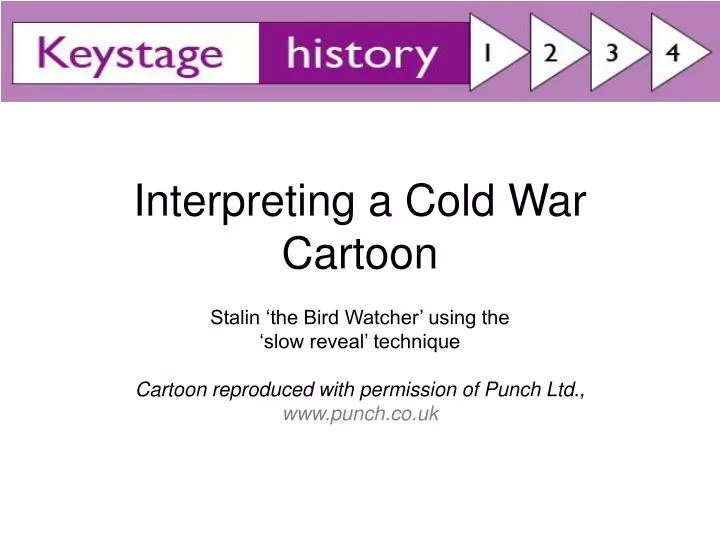 interpreting a cold war cartoon