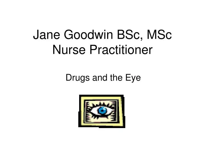 jane goodwin bsc msc nurse practitioner