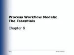 Process Workflow Models: The Essentials - slide 1