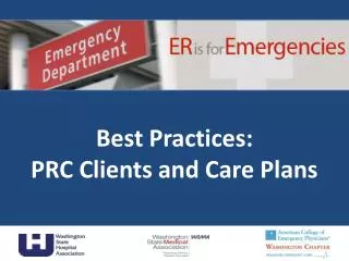 Best Practices: PRC Clients and Care Plans