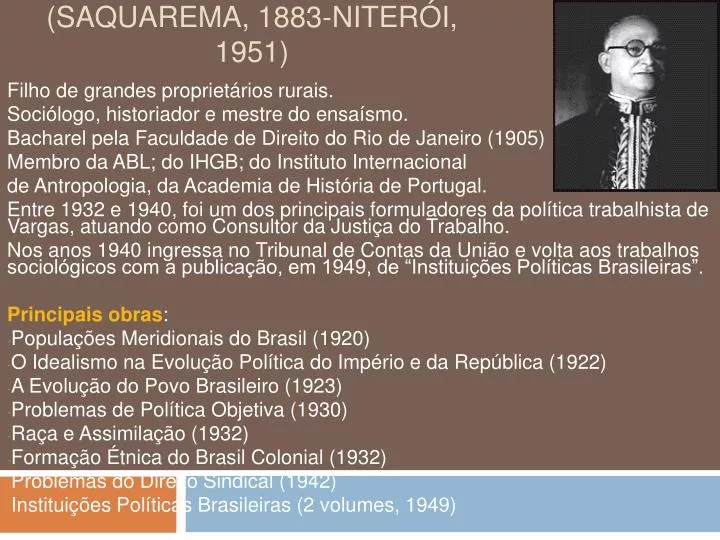 francisco jos de oliveira vianna saquarema 1883 niter i 1951