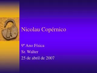 Nicolau Copérnico