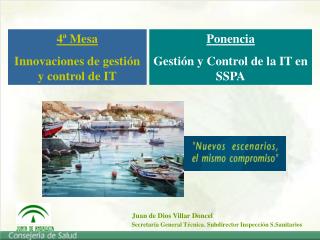 Ponencia Gestión y Control de la IT en SSPA