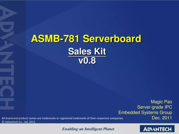 asmb 781 serverboard