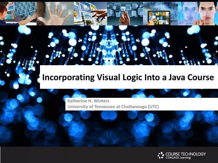 incorporating visual logic into a java course
