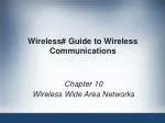 Wireless# Guide to Wireless Communications - slide 1