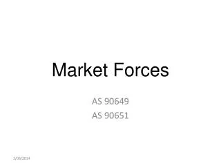 Market Forces