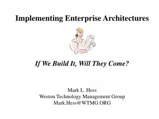 Implementing Enterprise Architectures