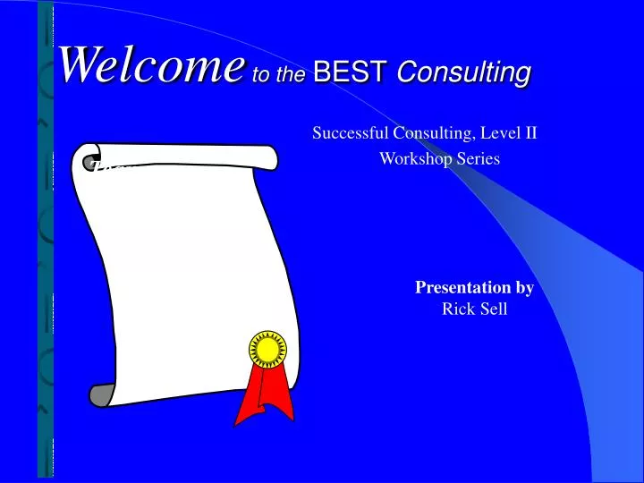 welcome to the best consulting