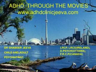 ADHD THROUGH THE MOVIES www.adhdclinicjeeva.com