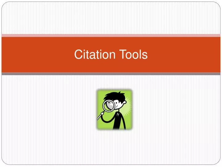 citation tools
