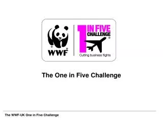 The One in Five Challenge