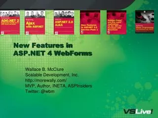 New Features in ASP.NET 4 WebForms