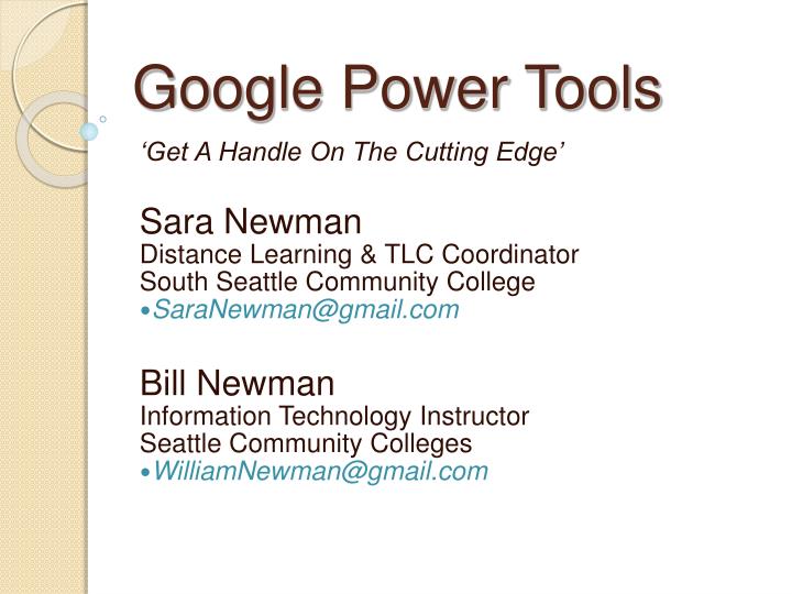 google power tools