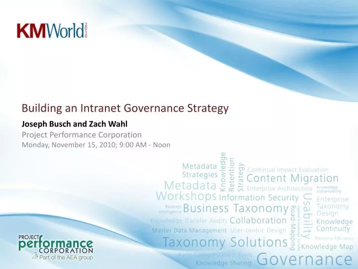 building an intranet governance strategy