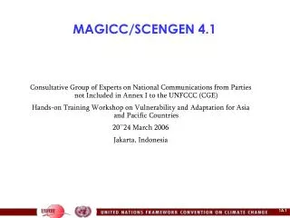 magicc scengen 4 1