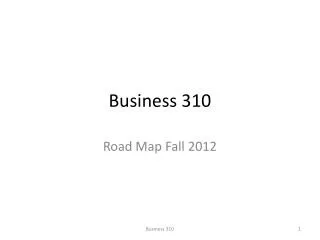 Business 310