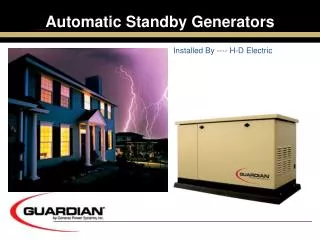 Automatic Standby Generators