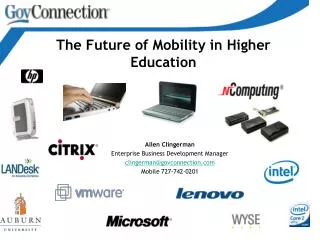 The Future of Mobility in Higher Education