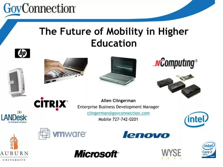 the future of mobility in higher education