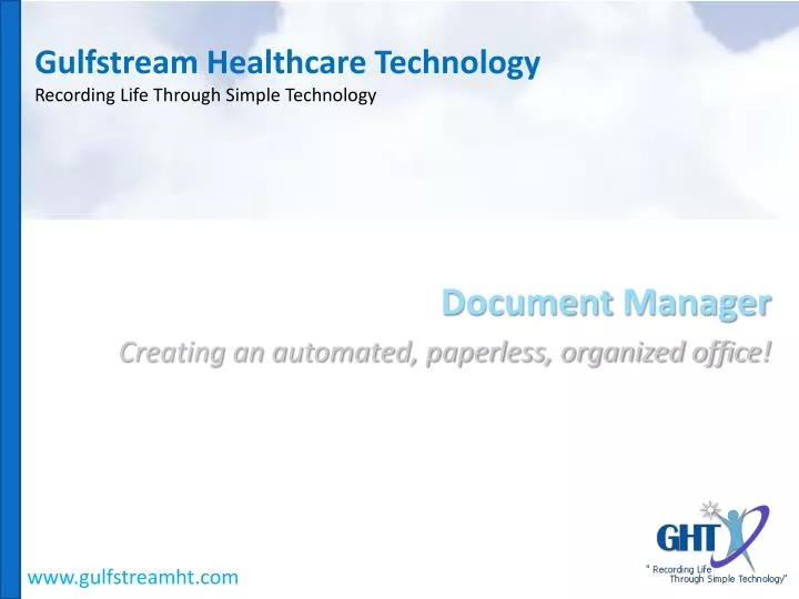 gulfstream healthcare technology recording life through simple technology