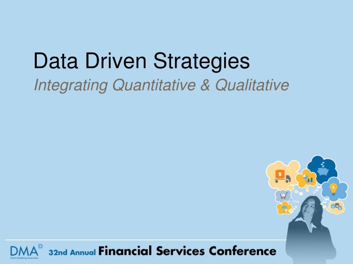 data driven strategies
