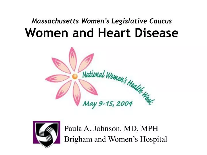 massachusetts women s legislative caucus women and heart disease