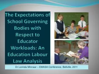 The Expectations of School Governing Bodies with Respect to Educator Workloads: An Education Labour Law Analysis