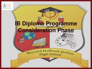 IB Diploma Programme Consideration Phase