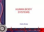HUMAN BODY SYSTEMS - slide 1