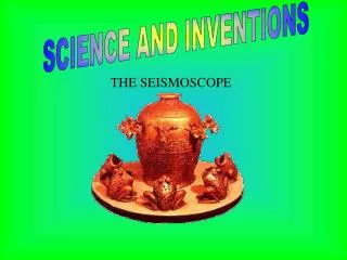SCIENCE AND INVENTIONS