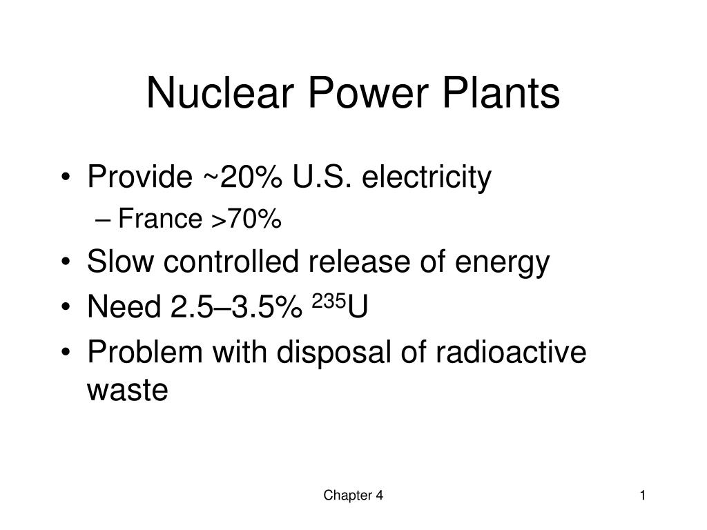 PPT - Nuclear Power Plants PowerPoint Presentation, free download - ID ...