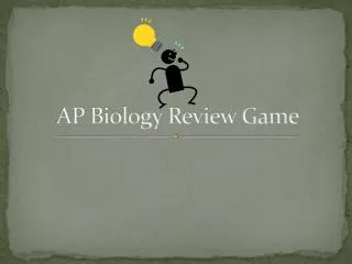 AP Biology Review Game