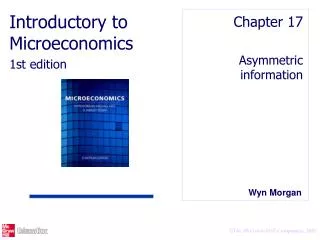 Asymmetric information