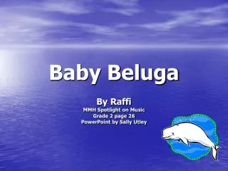 Baby Beluga