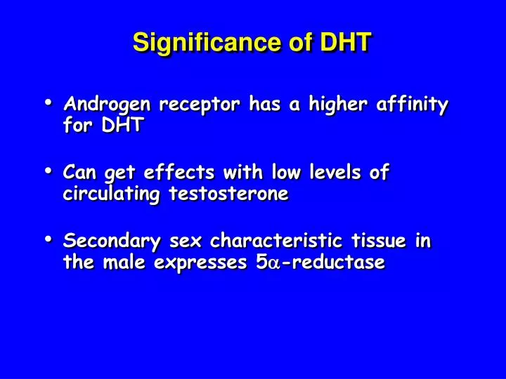 significance of dht