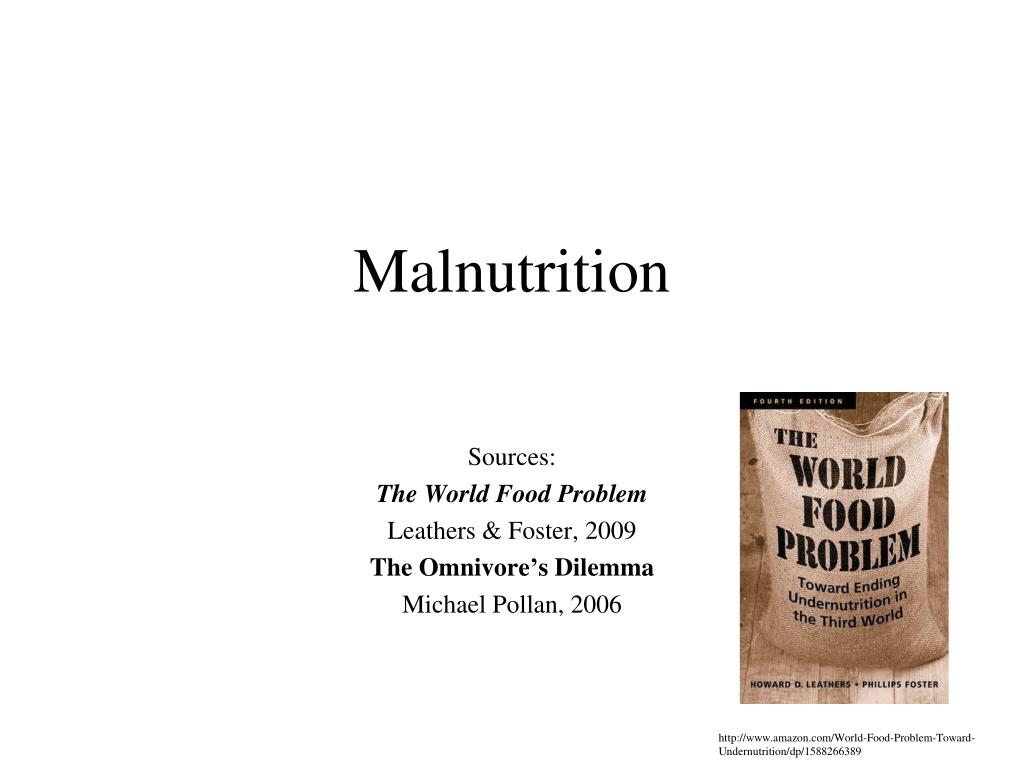 PPT - Malnutrition PowerPoint Presentation, free download - ID:791012