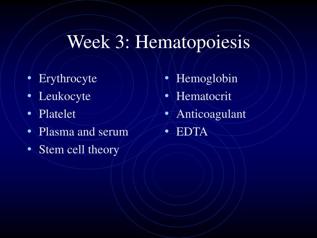 PPT - Week 3: Hematopoiesis PowerPoint Presentation, free download - ID ...