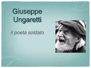 Giuseppe Ungaretti