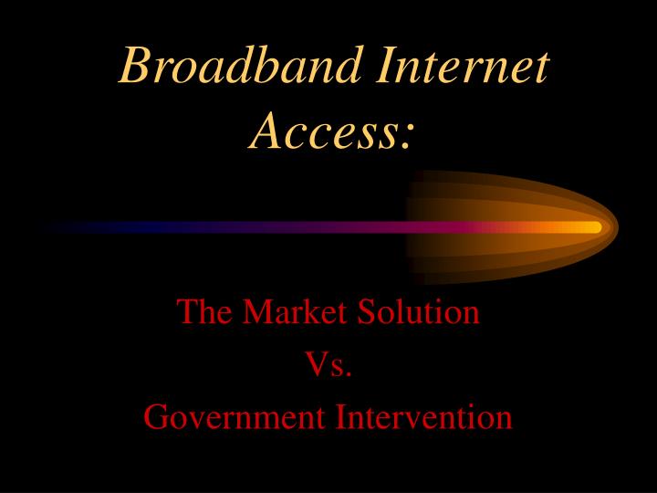 broadband internet access