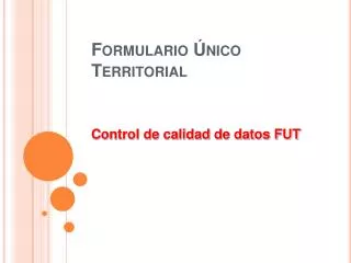 formulario nico territorial