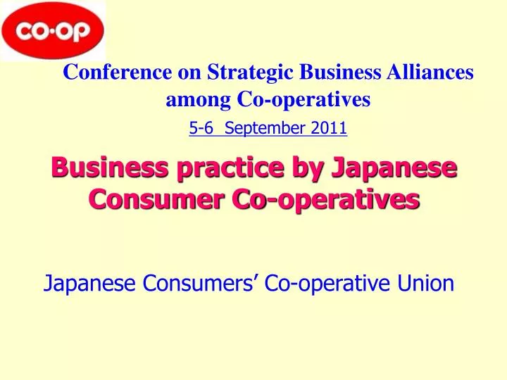 business practice by japanese consumer co operatives