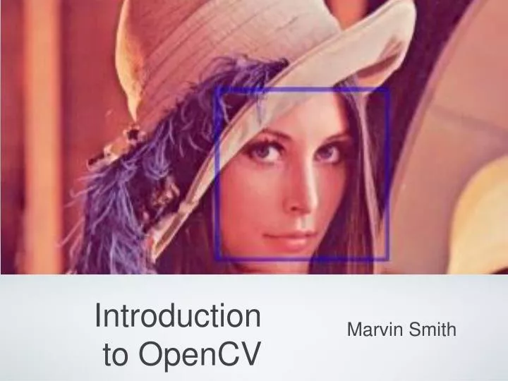 introduction to opencv