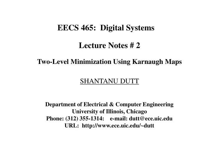 eecs 465 digital systems