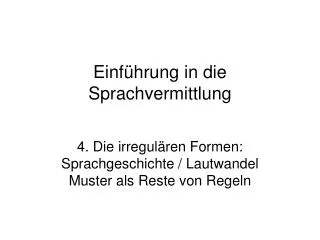 einf hrung in die sprachvermittlung
